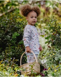Fox & Finch - Botanica Print Sweatshirt - Babies