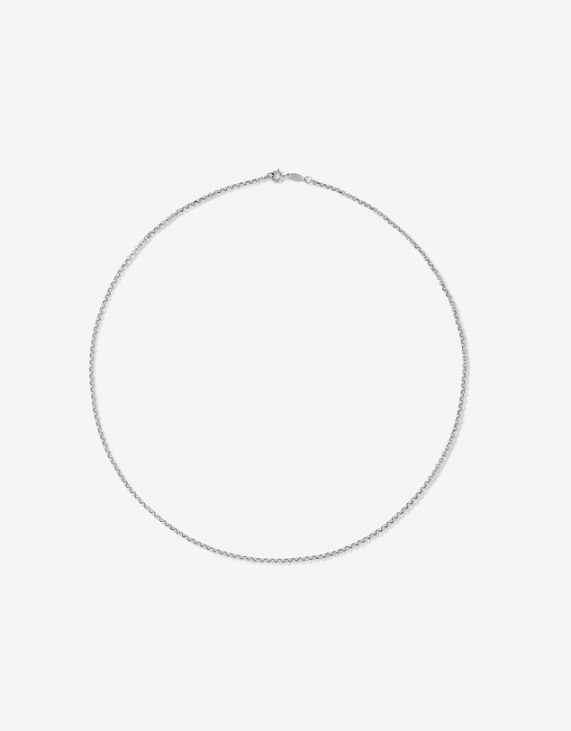 Michael Hill - Hollow Belcher Chain in 10kt White Gold