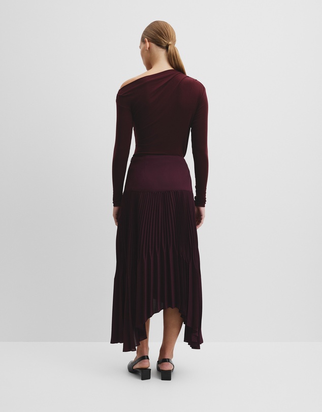 Country Road - Plisse Midi Skirt