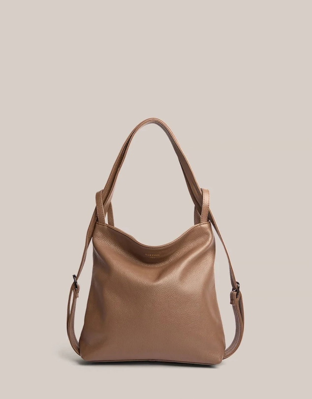 VESTIRSI - Bella Mini Milk Chocolate 3-in-1 Convertible Bag