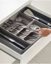 Joseph Joseph - DrawerStore™ Expanding Cutlery, Utensil & Gadget Organiser (Grey)
