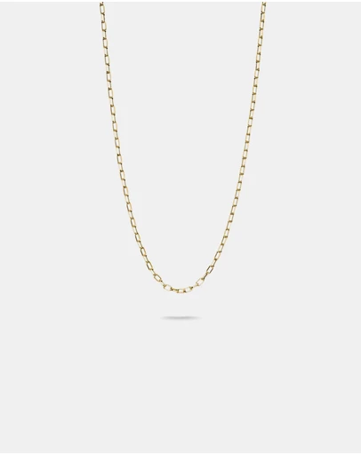 THOMAS SABO - THOMAS SABO Charm Necklace Paperclip Gold