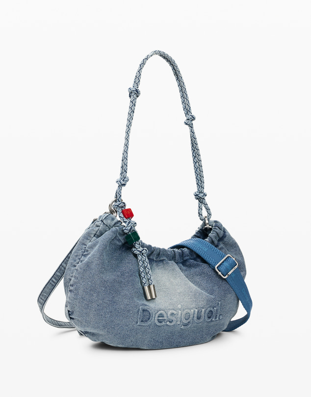 Desigual - Medium oval bag with charms
