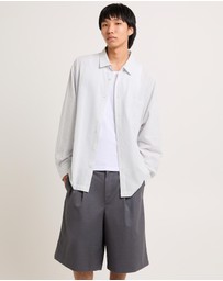 Black Noise White Rain - Mulder Long Sleeve Skate Shirt