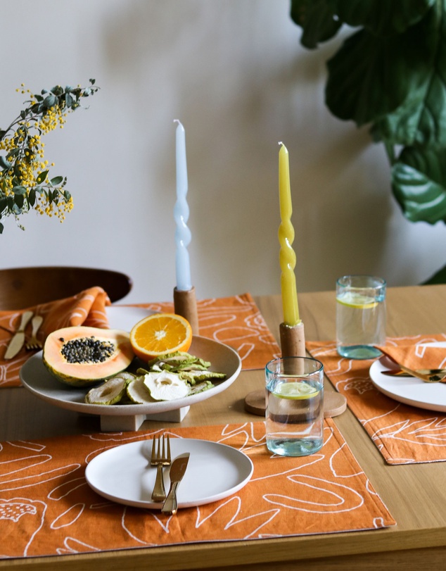 Mosey Me - Twisted Dinner Candle Set of 2
