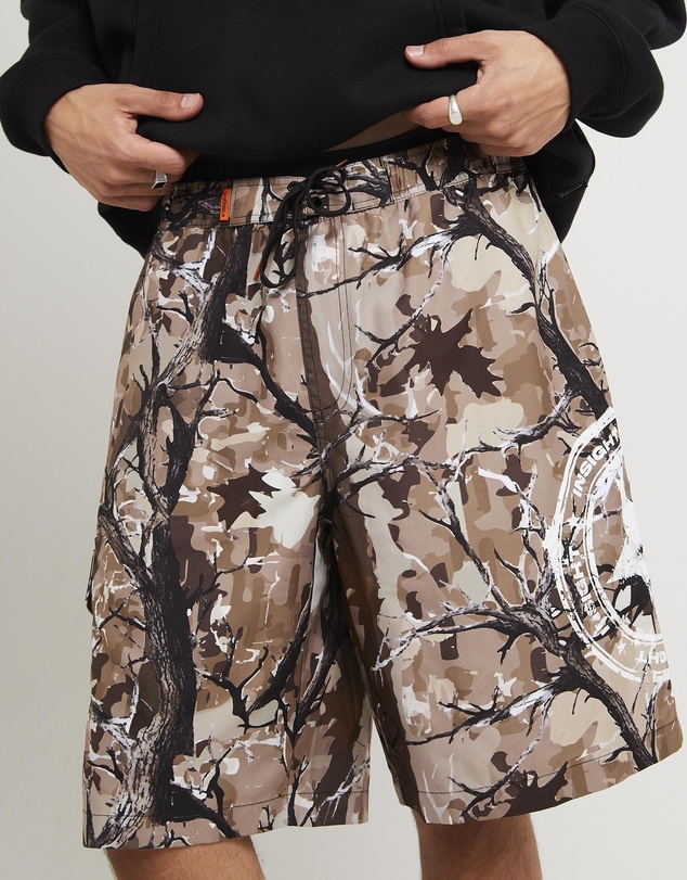 Insight - Stamped Camo Cargo Boardshort