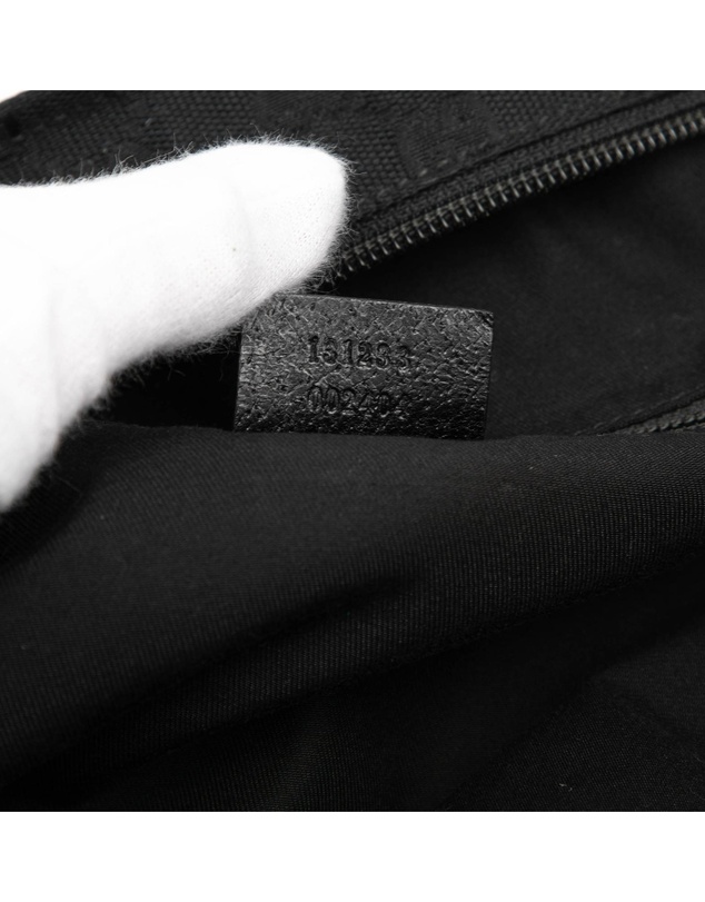 Gucci - Pre-Loved GG Canvas Web Tote