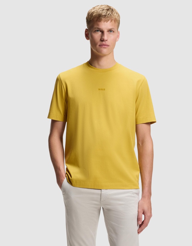 BOSS - Layered Logo Print Relaxed T-Shirt