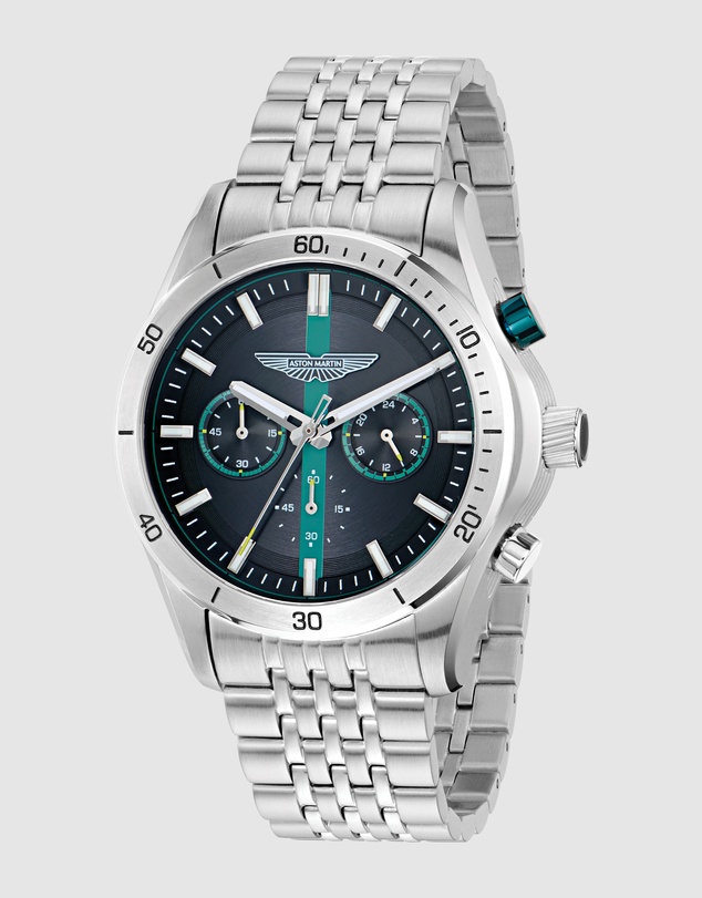 Aston Martin - CLP 45mm Stainless Steel Bracelet Watch and Strap Box Set