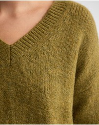 Oxford - Bridgette Alpaca Blend V-Neck