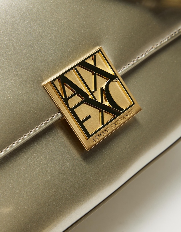 Armani Exchange - Amy Patent Crossbody Medium