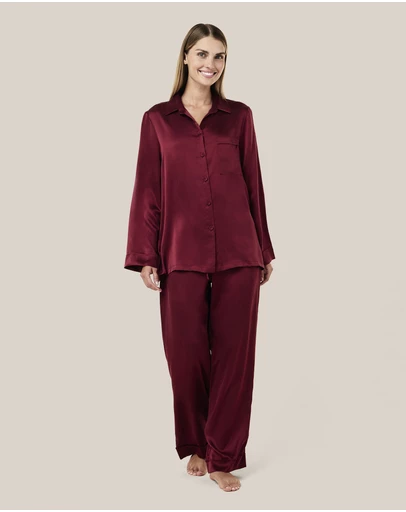 Papinelle - Audrey Washable Silk Full Length PJ