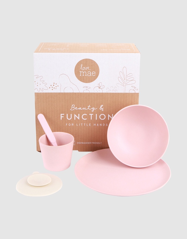 Love Mae - Bamboo Mini Dinnerware Set