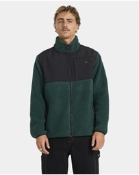Billabong - Mens Boundary Summit Mock Neck Fleece Top
