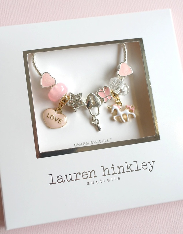 Lauren Hinkley - Unicorn Charm Bracelet Boxed