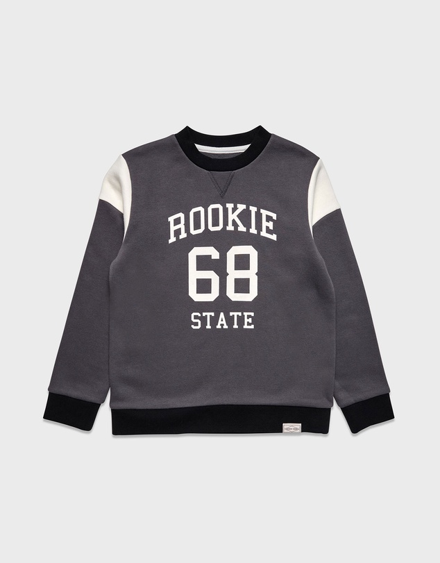Academy Brand - Kids Contrast Crew Sweat