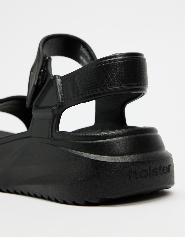 Holster - Cloudnine EVA Wedge Sandals - Black - Women's