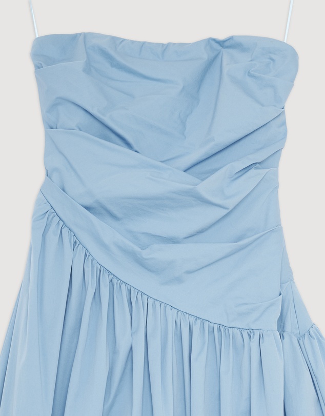 Revibe - Repaired AERE Kiera Strapless Midi Dress - AU 10