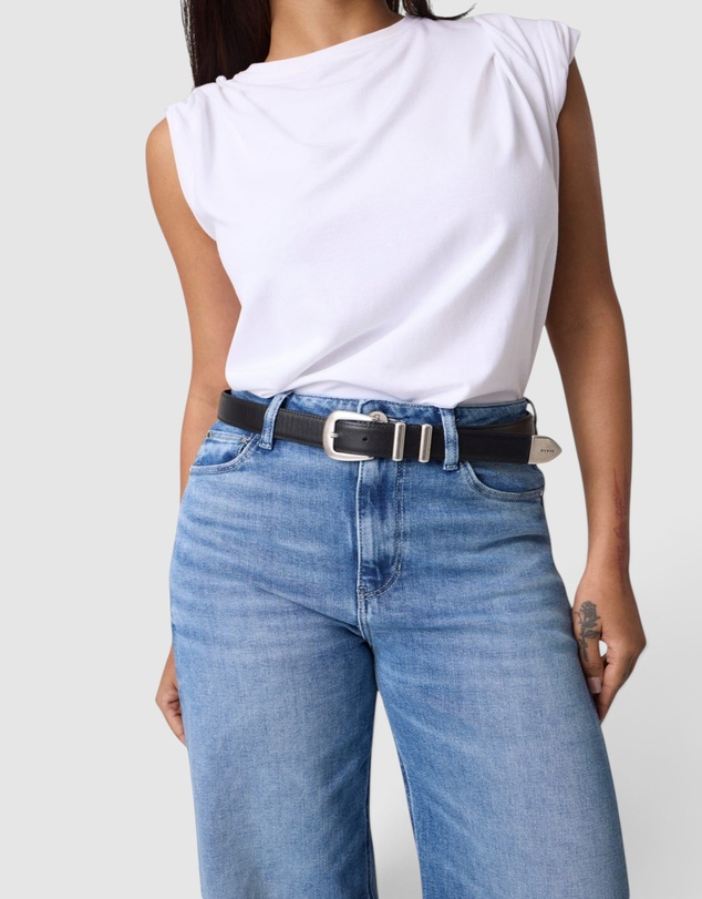GUESS - High-Rise Bellagio Wide Leg Jeans