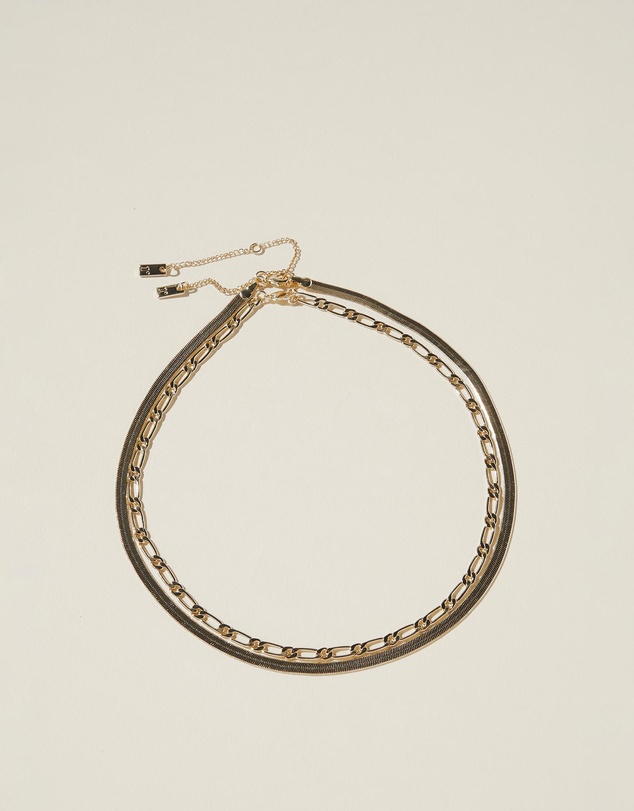 Rubi - 2Pk Fine Chain Necklace