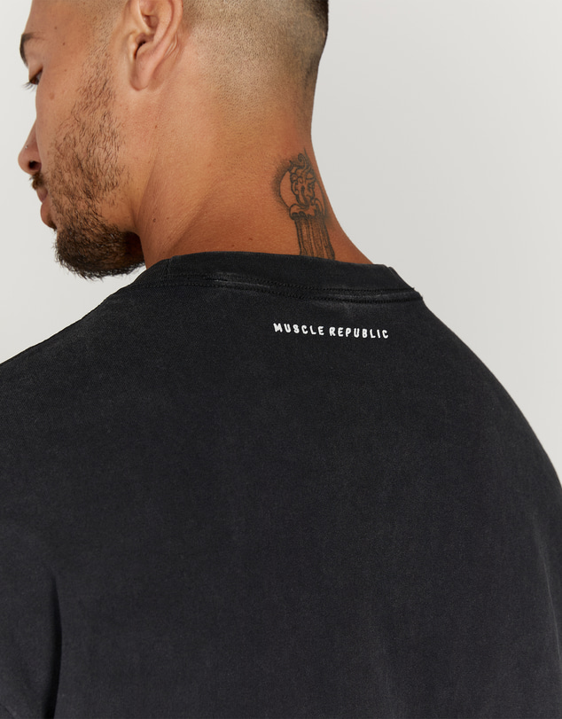 Muscle Republic - Mens Heavy Oversized Tee - Timeless