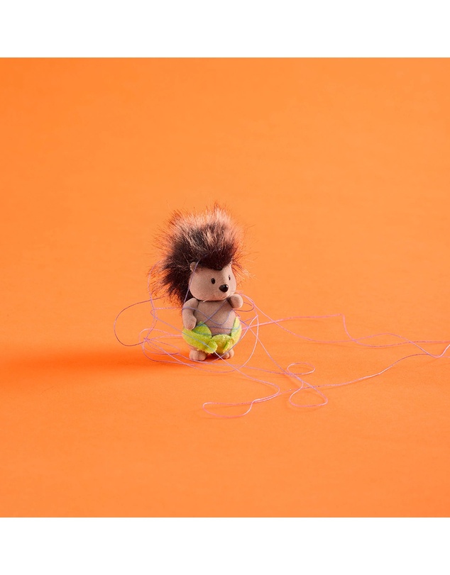 Lil Woodzeez - The McBristly Porcupines Miniature Animal Figurine Set