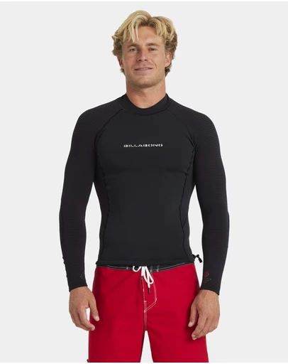 Billabong - Mens 1/1Mm Revolution Long Sleeve Wetsuit Top
