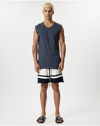 Surrounded By Ghosts - The Jarosite Slim Rib Knit Muscle T-Shirt