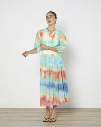 Cirkular - Pre-Loved - Luuda Tie Dye Midi Dress