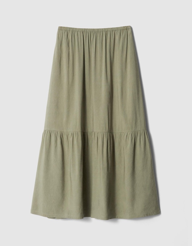 & Other Stories - Tiered Midi Skirt