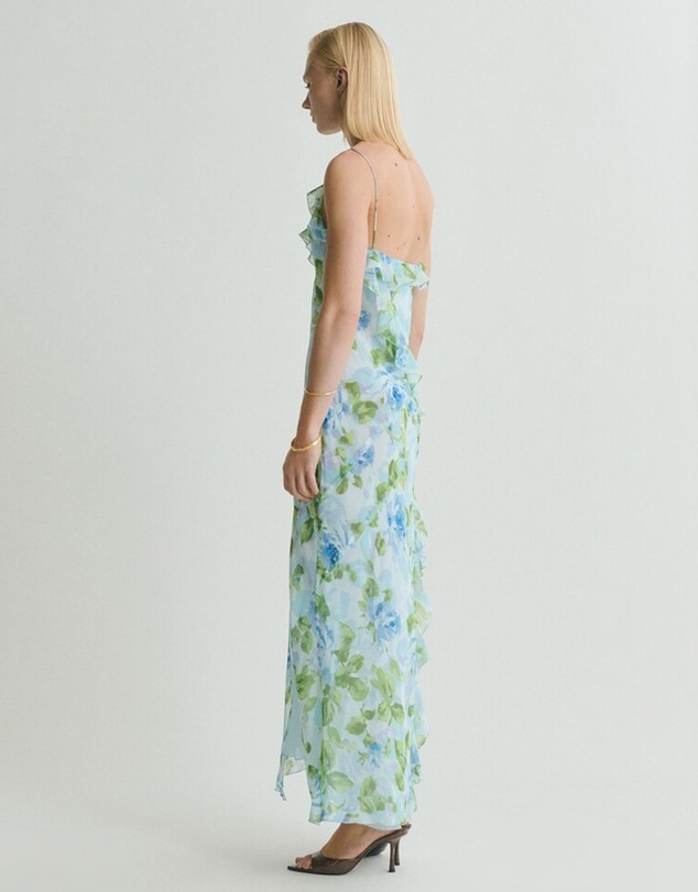 M.N.G - Azalie Ruffled Floral Print Dress