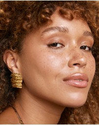 Arms Of Eve - Iris Gold Earrings