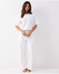 Wanderluxe Sleepwear - Florence Top White