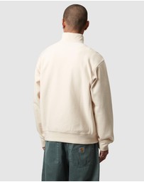 Carhartt WIP - Half Zip American Script Sweatshirt