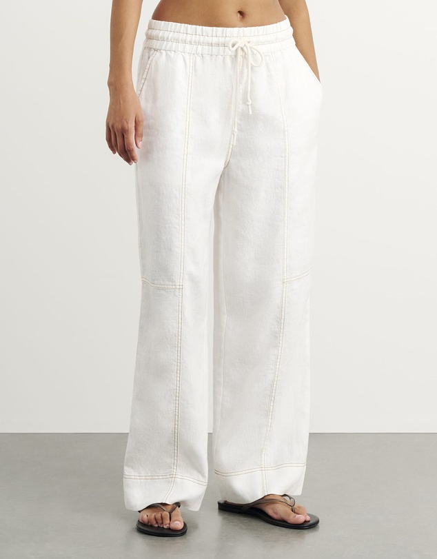 Jag - Sabine Linen Relaxed Leg Pant
