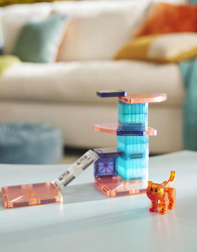Magna-Tiles - MAGNA-TILES - Cat Tree - 13 Piece