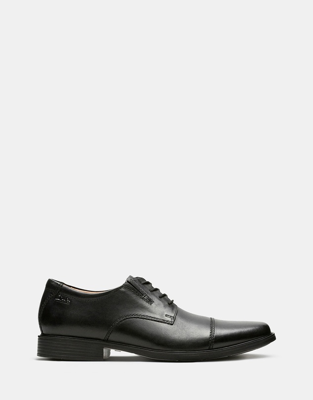 Clarks - Tilden Cap Black