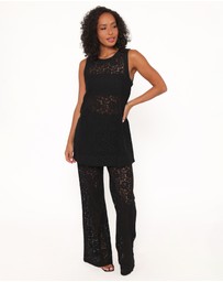 Petal & Pup - Sammy Embroidered Set - Black