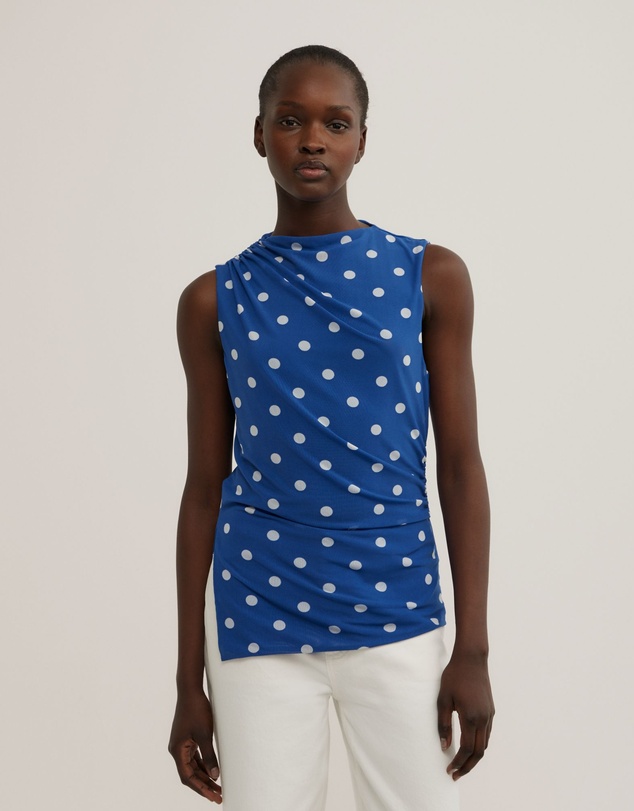 Witchery - Asymmetric Mesh Tank Top