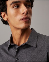 Calvin Klein - Slim Melange Polo Shirt