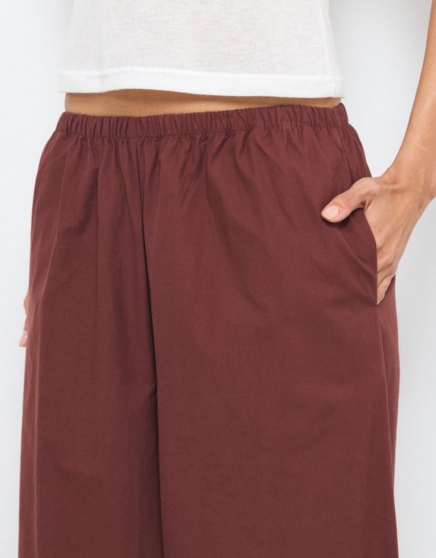 AERE - Nora Organic Cotton Barrel Leg Pants