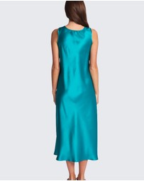 Love and Lustre - Mono Silk Long Nightdress