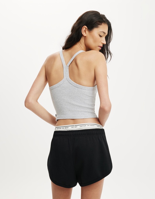 Cotton On Body Active - Active Rib T-Bar Cropped Tank