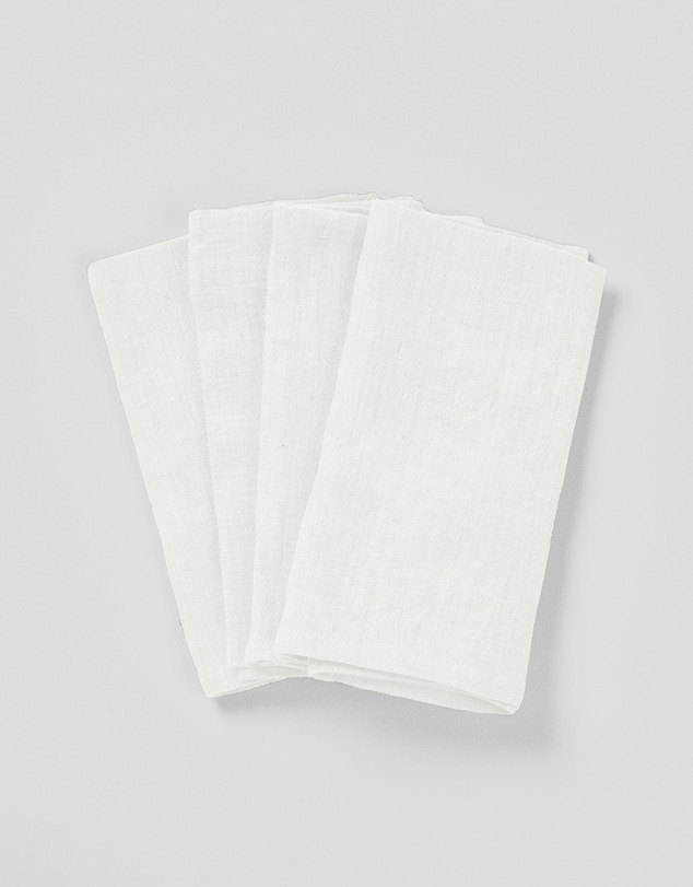 Aura Home - Vintage Pure Linen Napkin Set of 4