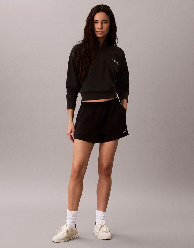 Calvin Klein - Logo Cotton Jersey Heavy Jersey Shorts