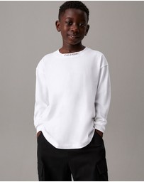 Calvin Klein Jeans - Boys Relaxed Long Sleeve T-Shirt