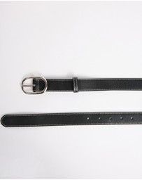 David Lawrence - Jagger Leather Contrast Belt