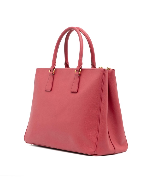 Pre-Loved by Azura Reborn - Pre-Loved Large Saffiano Lux Galleria Double Zip Tote