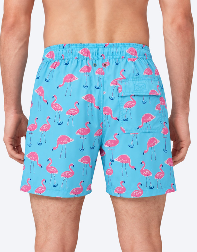 Tom & Teddy - Flamingo Swim Shorts