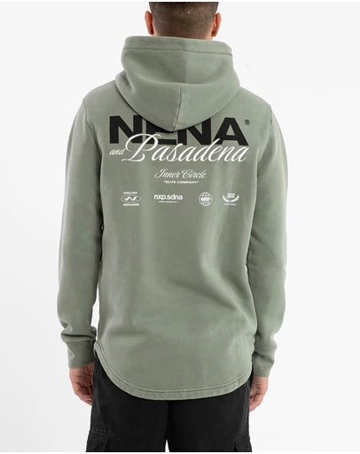 Nena & Pasadena - Neutral Dual Curved Hoodie